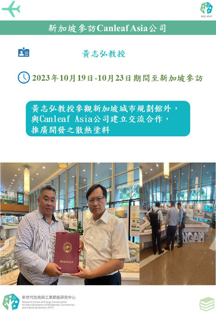 新加坡參訪Canleaf Asia公司