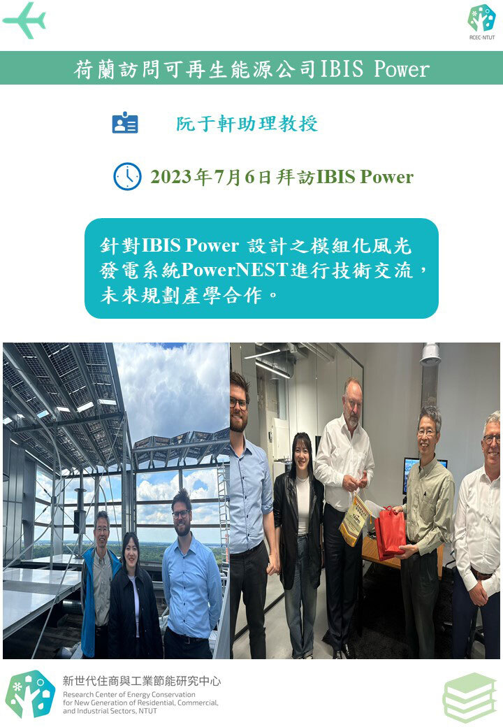 荷蘭訪問可再生能源公司IBIS Power